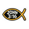 John 3:16 Sticker