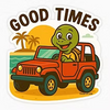 Good Times Sticker