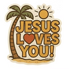 Jesus Loves You Sticker