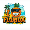 I love Florida Sticker