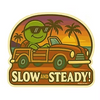 Slow and Steady Sticker