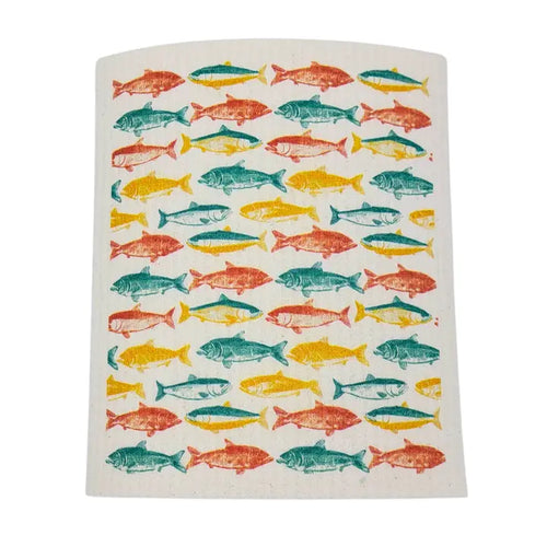 Swedish Dishcloth - Catch of the Day Fish