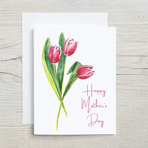 Happy Mother's Day Tulips Card