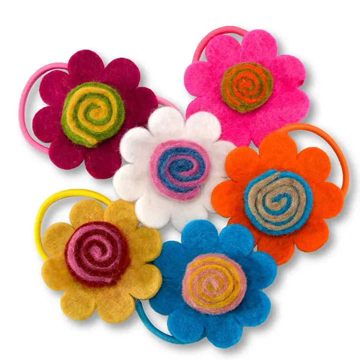 One Layer Spiral Flower Hair Band