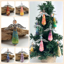 Handmade Eco-Friendly Angel Holiday Ornaments