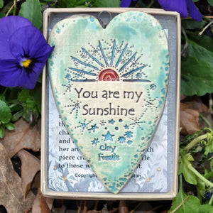 Sunshine - Pottery Ornament