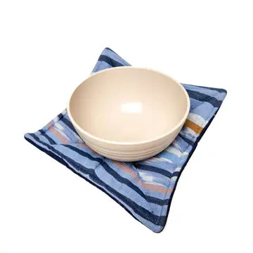 Microwave Bowl Cozy - Azure