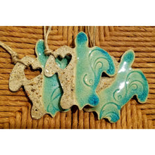 Sandy At Heart Sea Turtle Ceramic Beach Ornament
