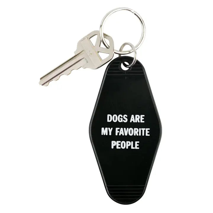 Keychain - Dogs Are My Favorite People