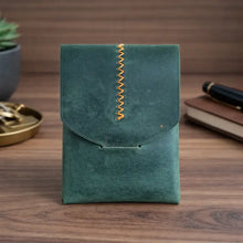 Leather Wallet Slim Handmade Card Holder For Men & Women