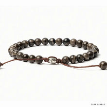 Men's Black Jasper Bracelet