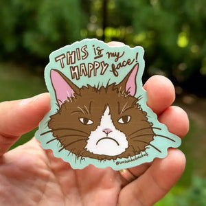 Happy Cat Sticker