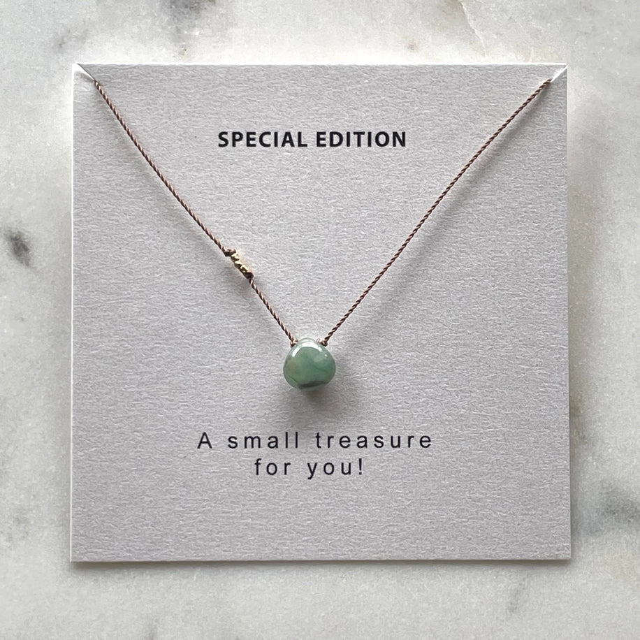 Emerald and Gold Necklace - Special Edition