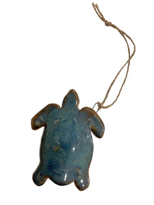 Pottery Turtle Ornament