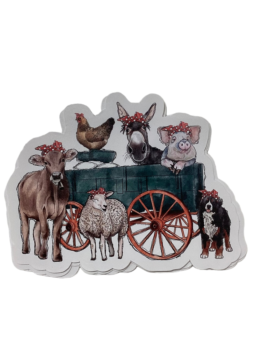 Farm Animals Sticker