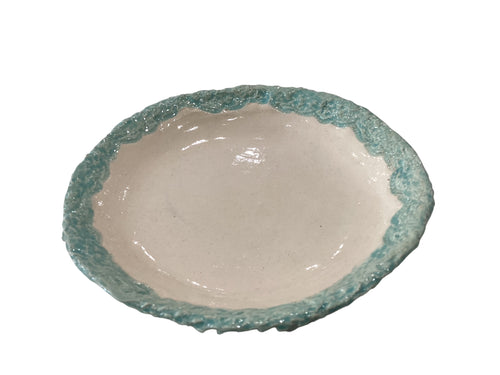 Teal/Lace Bowl