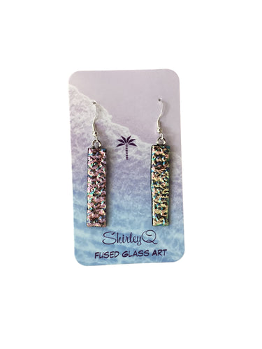 Dichro Dangle Earrings - Multi