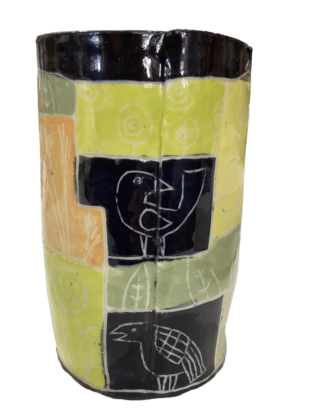 Patchwork Tall Vase