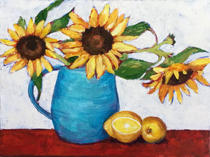Still Life Sunflowers