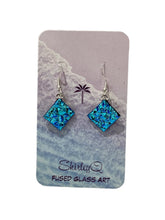 Small Dichro Dangle Earrings
