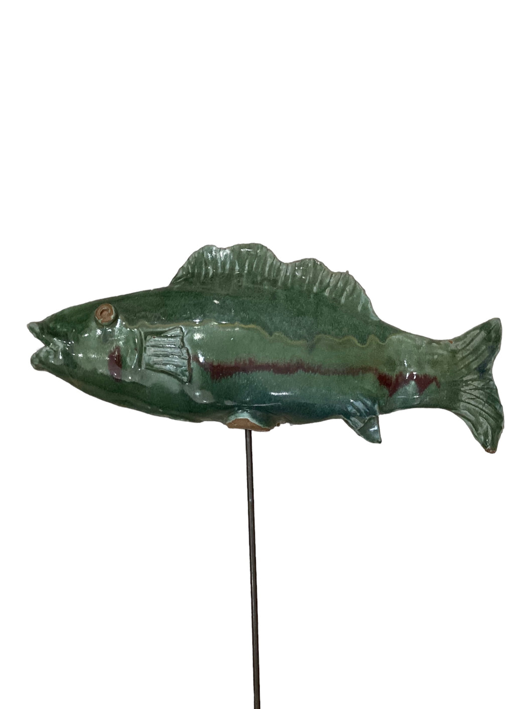 X-Large Fish on Stick - Green