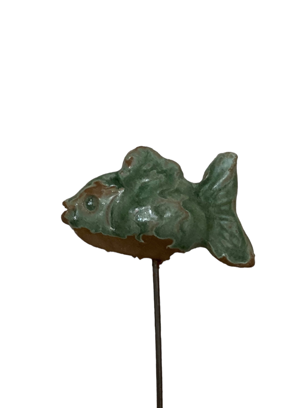 Small Fish on Stick - Green