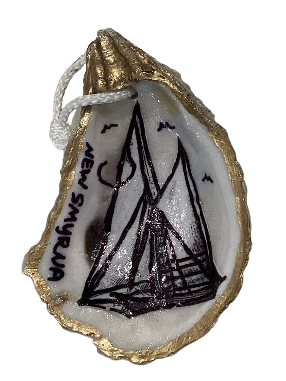 Ship Oyster Ornament