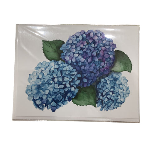 Hydrangea Note Card