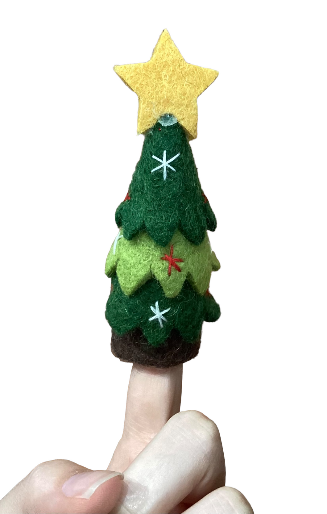 Christmas Felt Finger Puppets
