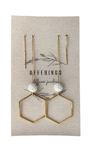 Threader Diffuser Earrings