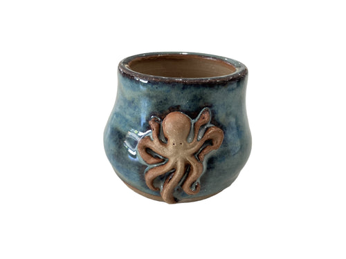 Blue Octopus Bowl