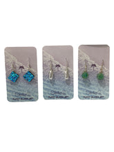 Small Dichro Dangle Earrings