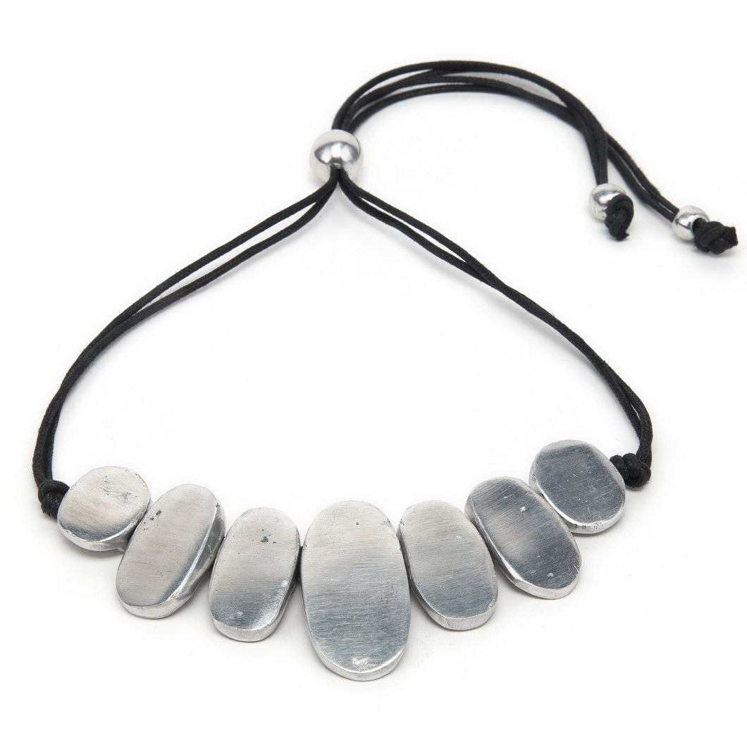 Oval Embrace Recycled Aluminum Necklace