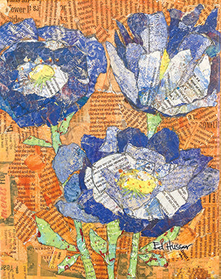 Azul Blossoms - Notecard