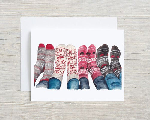 Christmas Socks Card