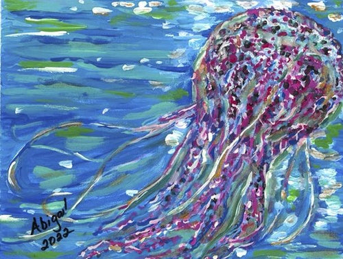 Jellyfish Note Card