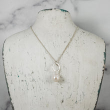 Baroque Pearl Pendant - sterling silver