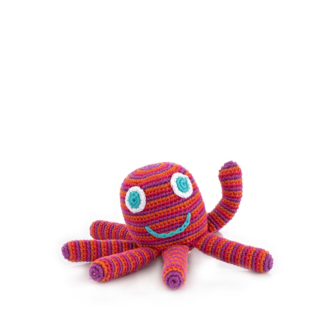 Octopus Rattle - Pink – Wild Oats & Billy Goats NSB