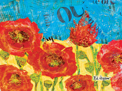 Poppy Garden - Notecard
