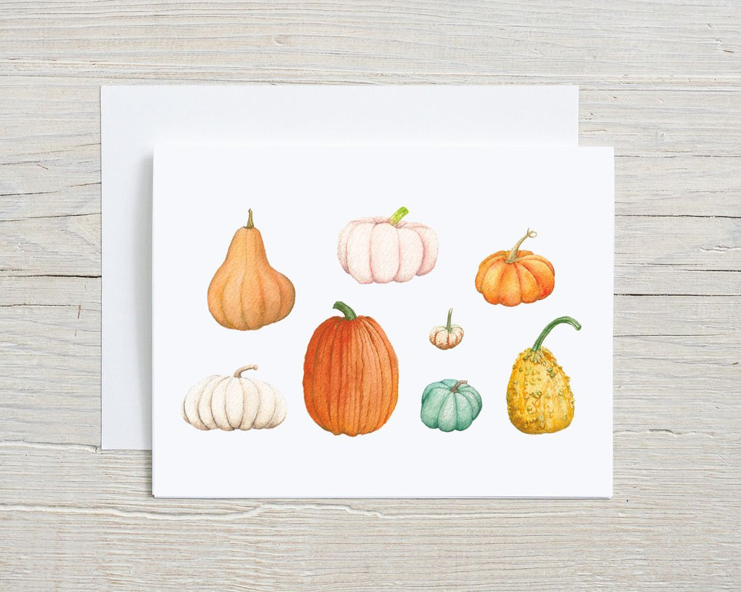 Pumpkins Greeting Card