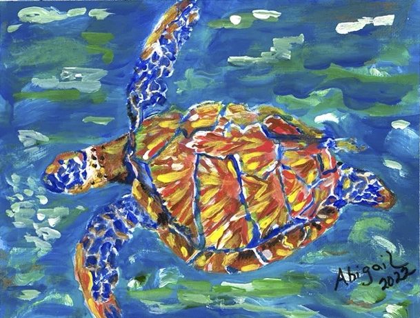 Sea Turtle - Note Card