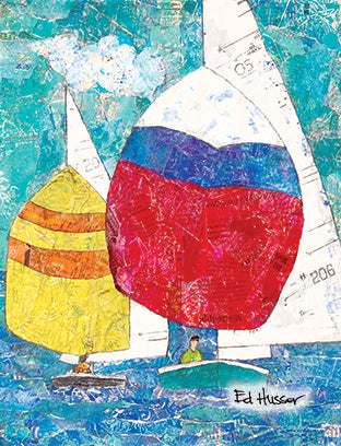 Summer Sailing - Notecard