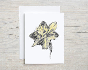 Daffodil Card
