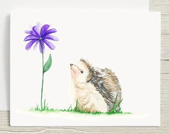 Hedgehog Friend Greeting Card
