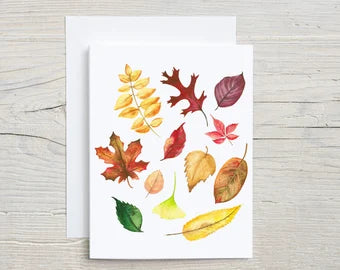 Fall Leaves Card