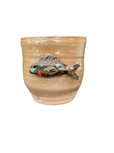Clay Mug With Fish