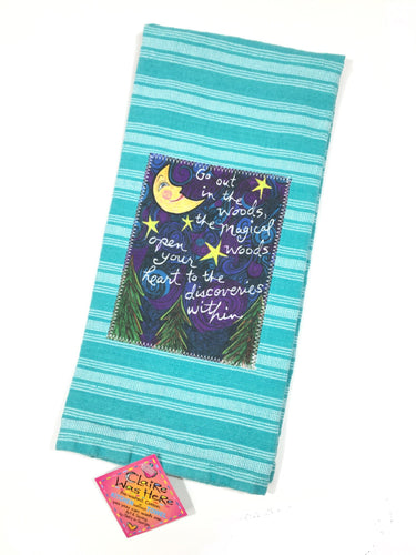 #162 Tea Towel - Woods