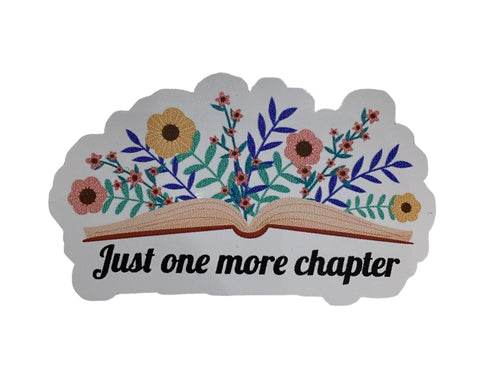 Just One More Chapter Sticker