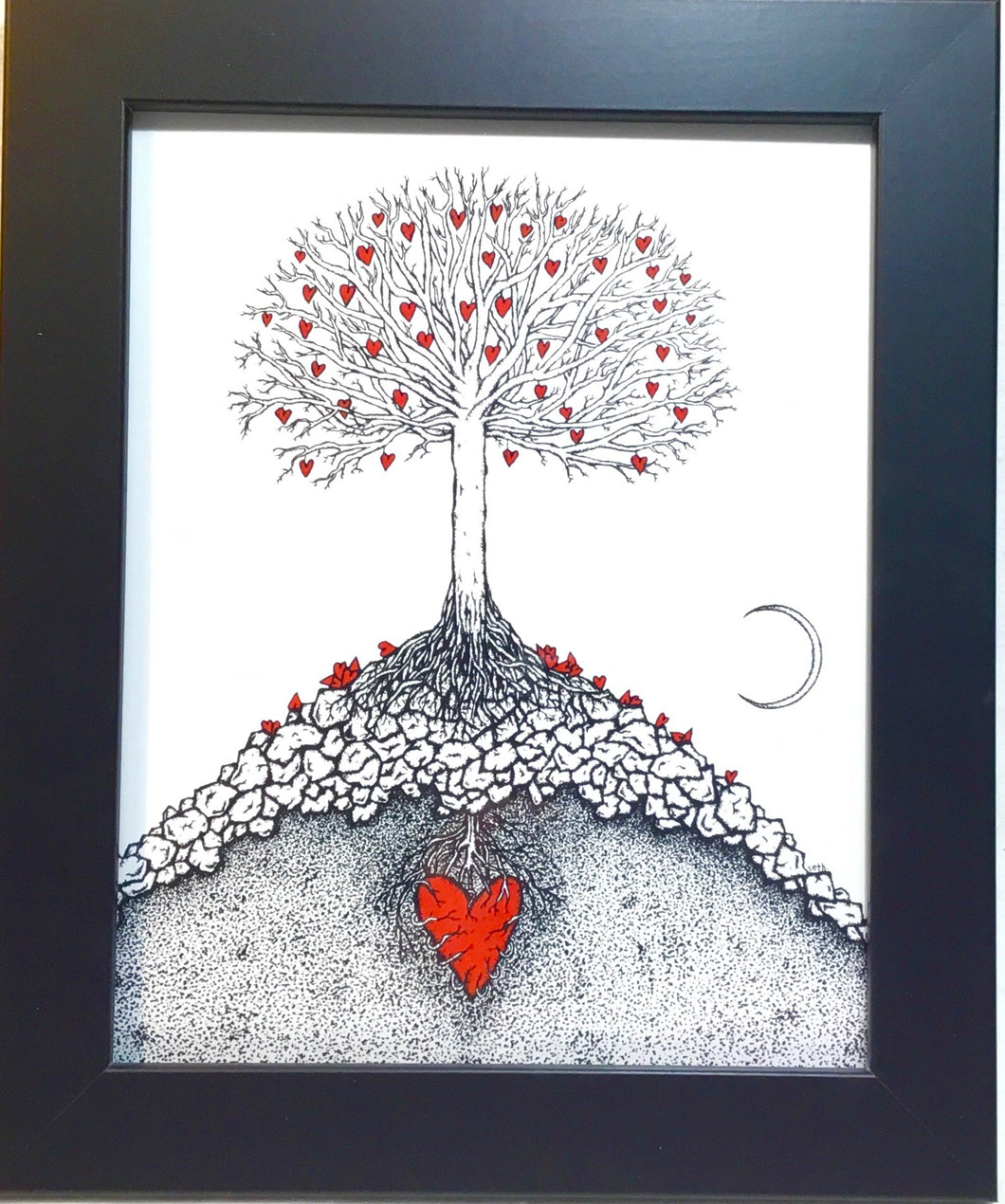Creatures of the Heart - The Great Tree - Framed Print