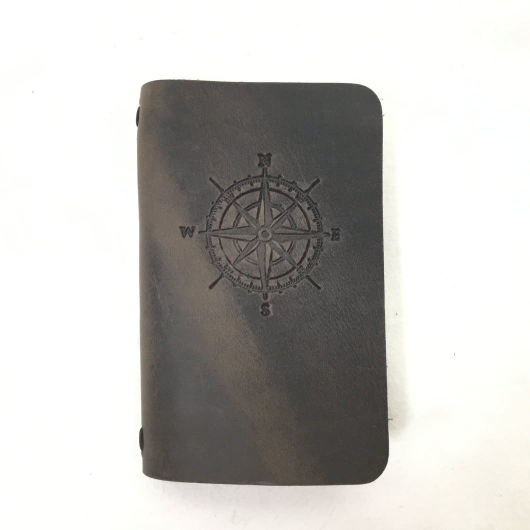 Compass Leather Journal (Small)